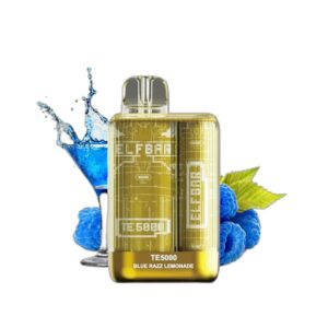 ELF BAR TE5000 Disposable 5000 Puffs Blue Razz Lemonade 550mAh