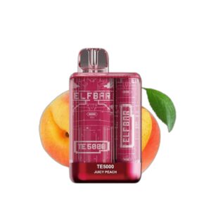 ELF BAR TE5000 Disposable Juicy Peach 5000 Puffs 550mAh