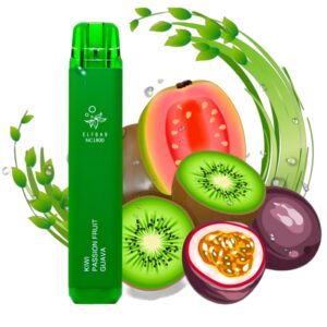 ELF BAR NC1800 Disposable Kiwi Passion Fruit Guava 1800 Puffs