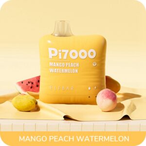 ELF BAR PI7000 Disposable Mango Peach Watermelon 7000 Puffs 17ml
