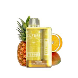 ELF BAR TE5000 Disposable 5000 Puffs Pineapple Mango Orange