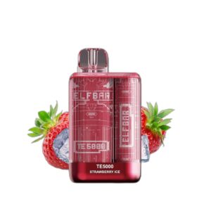 ELF BAR TE5000 Disposable 5000 Puffs Strawberry Ice 13.5ml