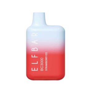 ELF BAR BC3000 Disposable 3000 Puffs Strawberry Ice 10ml