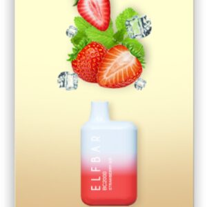 ELF BAR BC2000 Disposable 2000 Puffs Strawberry Ice 5ml