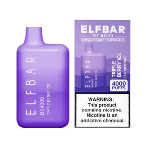ELF BAR BC4000 Disposable 4000 Puffs Triple Berry Ice