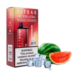 ELF BAR BC5000 Ultra Disposable 5000 Puffs Watermelon Ice