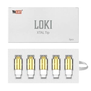 Yocan Loki Xtal Tip 510 Thread 5 Pack